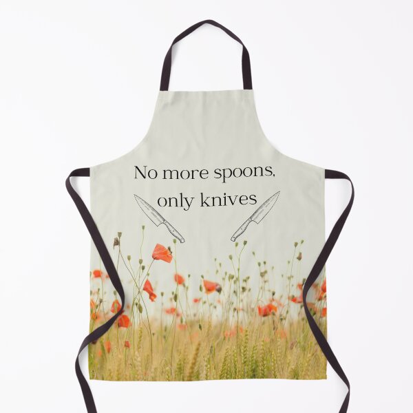 Item preview, No more spoons, only knives designed and sold by Enchanted-Dawn.