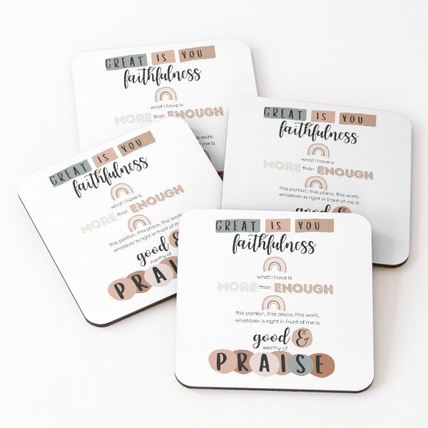 Item preview, Great is you faithfulness designed and sold by creative-duo.