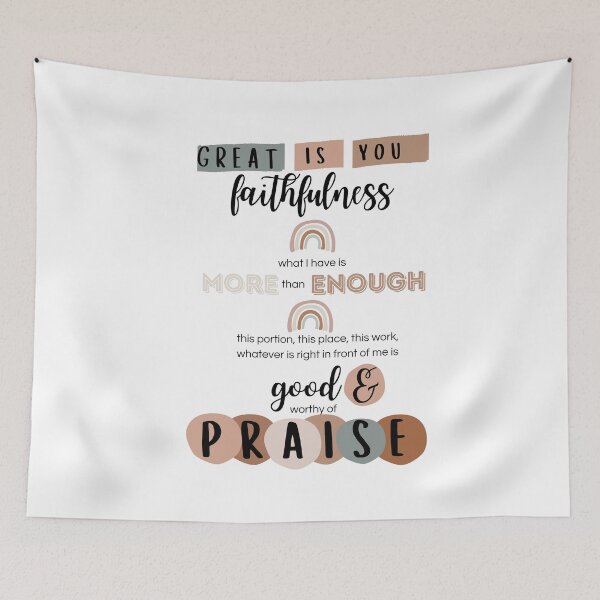 Item preview, Great is you faithfulness designed and sold by creative-duo.