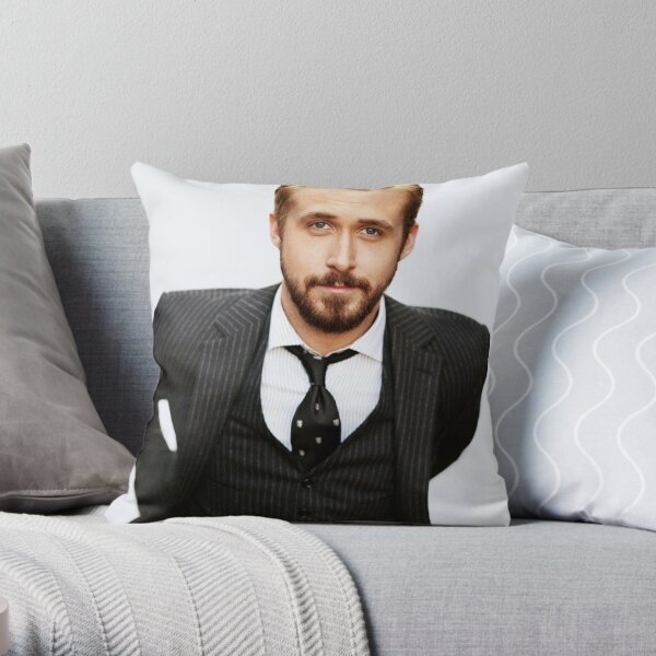 Ryan Gosling Throw Pillow for Sale by AlexIvanBoya