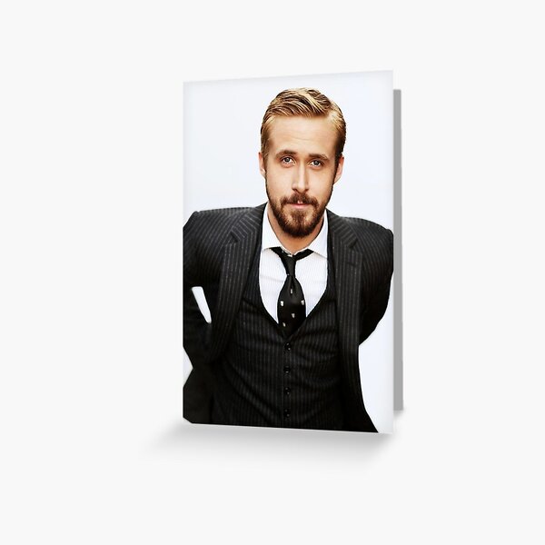 Ryan Gosling Greeting Card