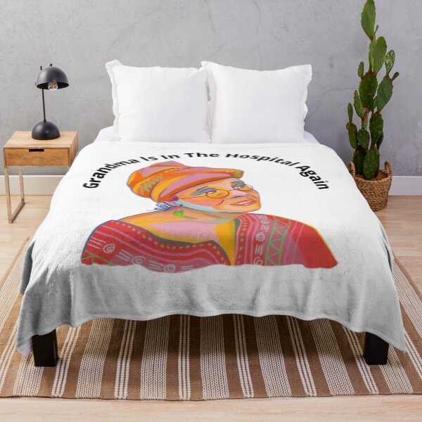 Item preview, Grandma is in the hospital again t-shirt designed and sold by SenhajiWorld.