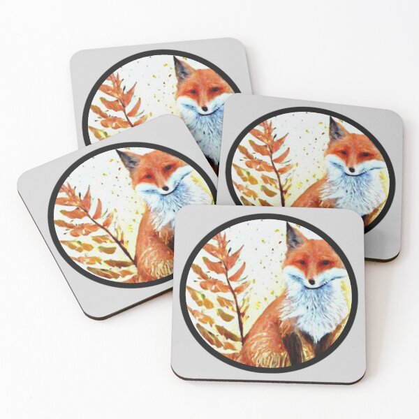 Item preview, Fall Fox Landscape designed and sold by designed2teach.