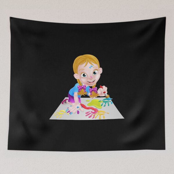 Item preview, Painting Art Girl designed and sold by Trendy Design.
