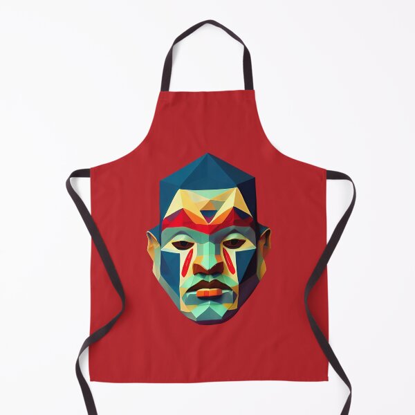 Item preview, Maori Face Crying Blood designed and sold by PolygonXYZ.