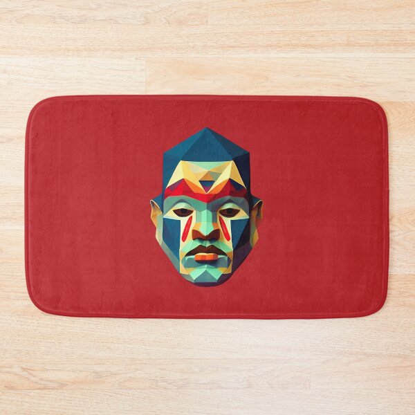 Item preview, Maori Face Crying Blood designed and sold by PolygonXYZ.