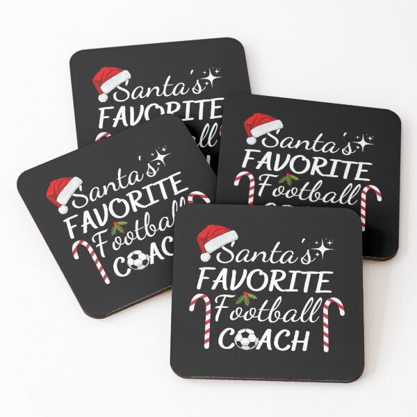 Item preview, Santa's Favorite Football Coach designed and sold by Beneficial Art.