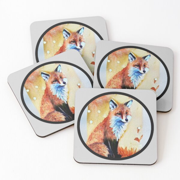 Item preview, Fall Fox Landscape designed and sold by designed2teach.