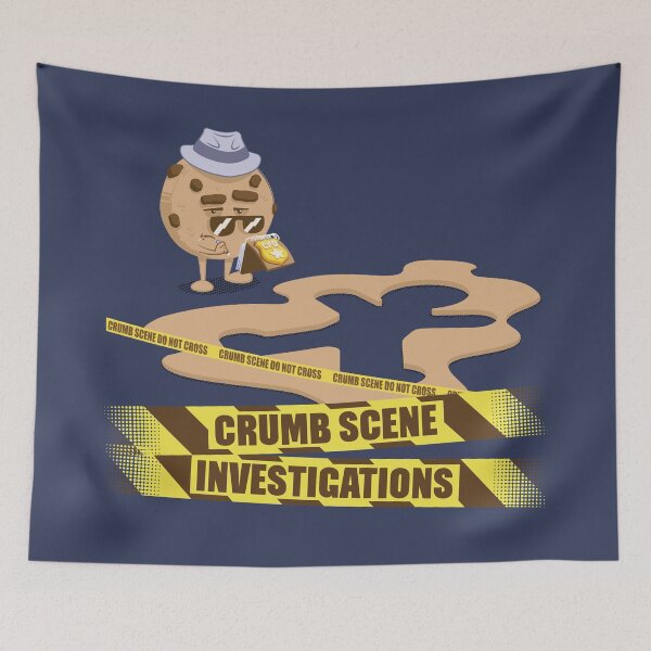 Item preview, Crumb Scene Investigations: Crumb Tape Variant designed and sold by RickThompsonArt.