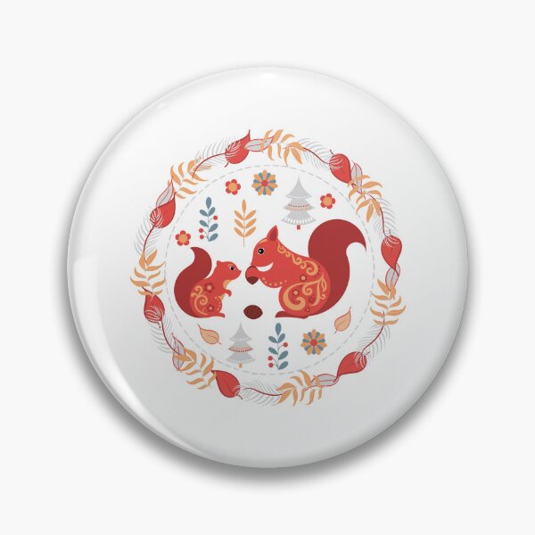 Item preview, Two Squirrels designed and sold by OrnamentallyYou.