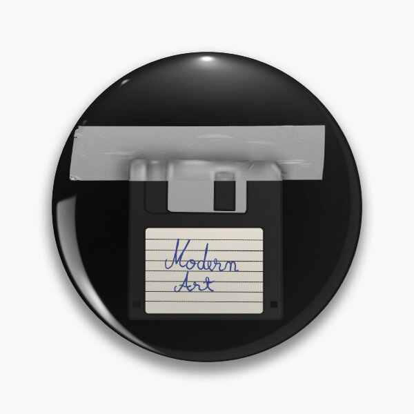 Item preview, Floppy disk memory " Modern art " designed and sold by GeekyPlace.