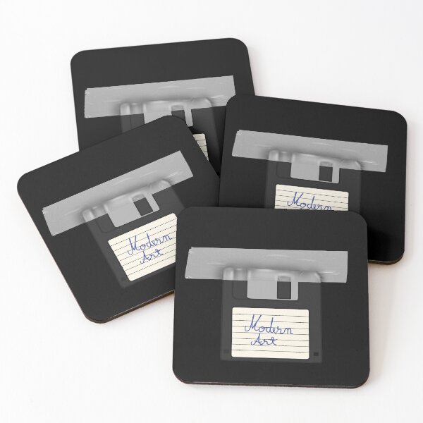 Item preview, Floppy disk memory " Modern art " designed and sold by GeekyPlace.
