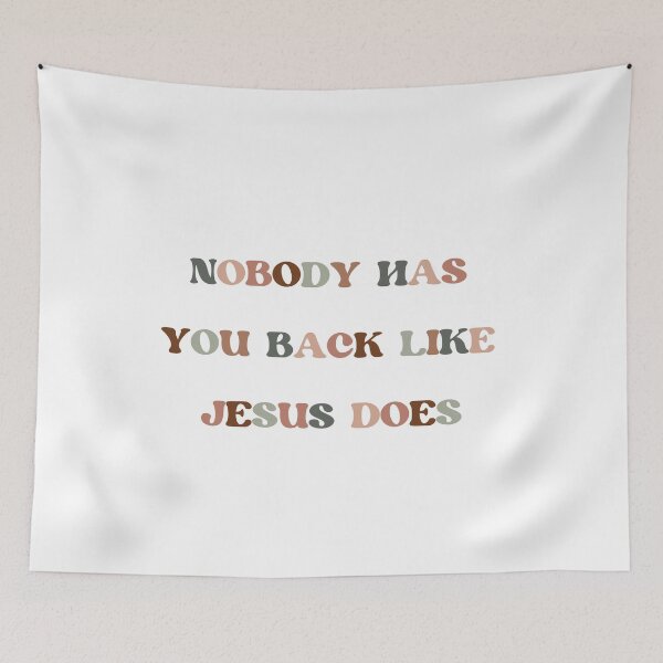 Item preview, Nobody has you back like Jesus does designed and sold by creative-duo.