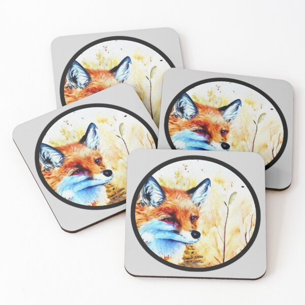Item preview, Fall Fox Landscape designed and sold by designed2teach.
