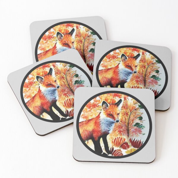 Item preview, Fall Fox Landscape designed and sold by designed2teach.