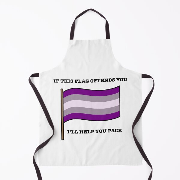 Item preview, Graysexual If This Flag Offends You Parody designed and sold by CJ Vanderbeek.