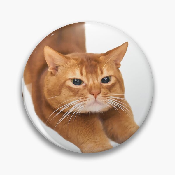 Item preview, Stretching Cat designed and sold by CritterSticker.