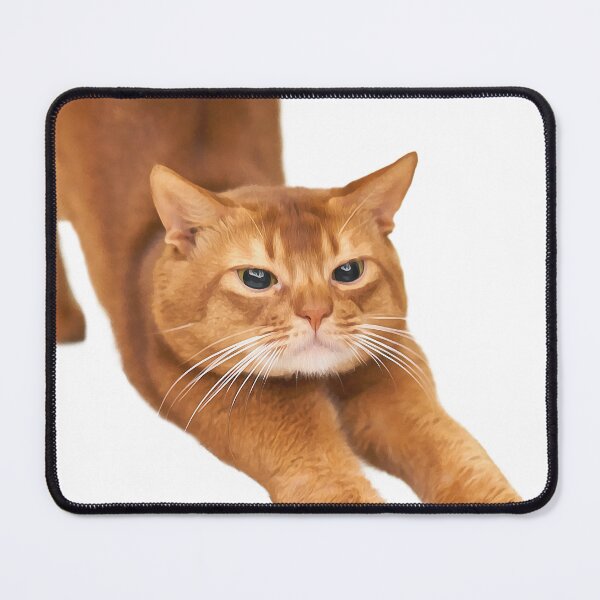 Item preview, Stretching Cat designed and sold by CritterSticker.