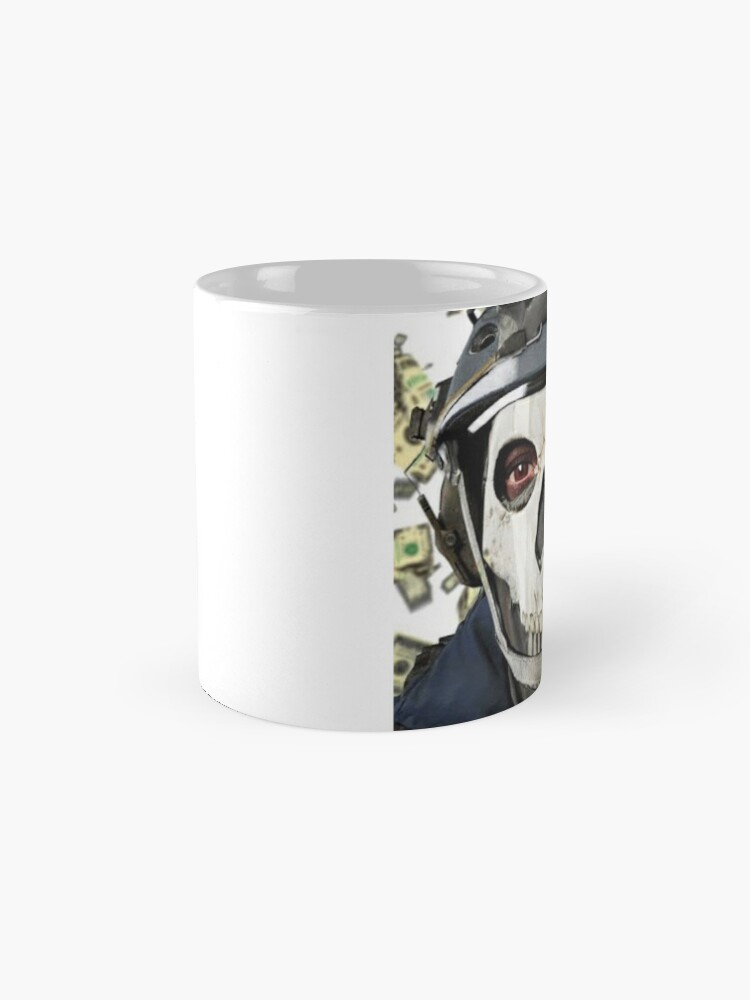 Modern Warfare II Ghost Art Coffee Mug