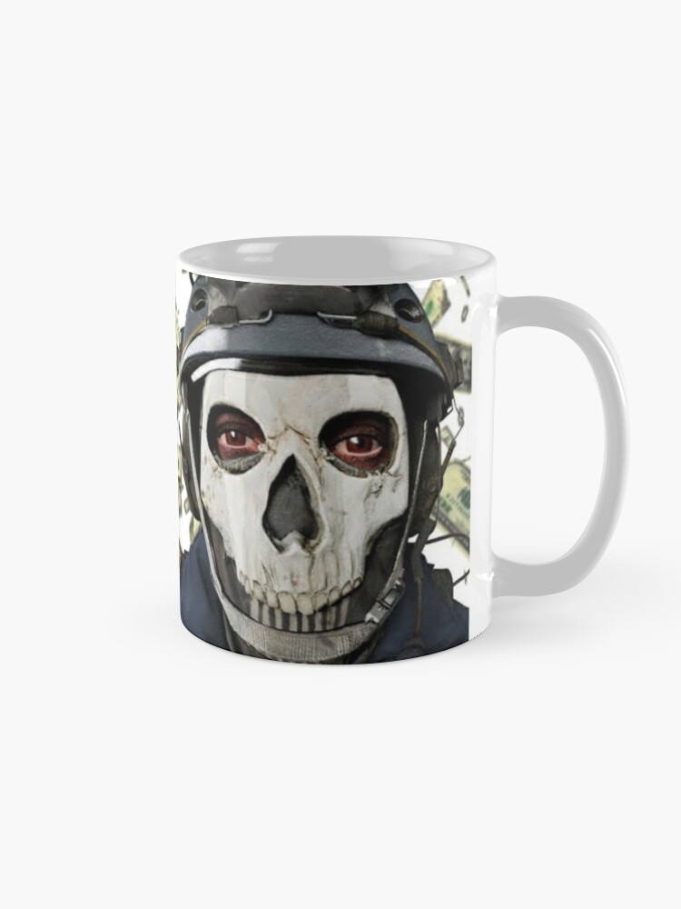 Modern Warfare II Ghost Art Coffee Mug