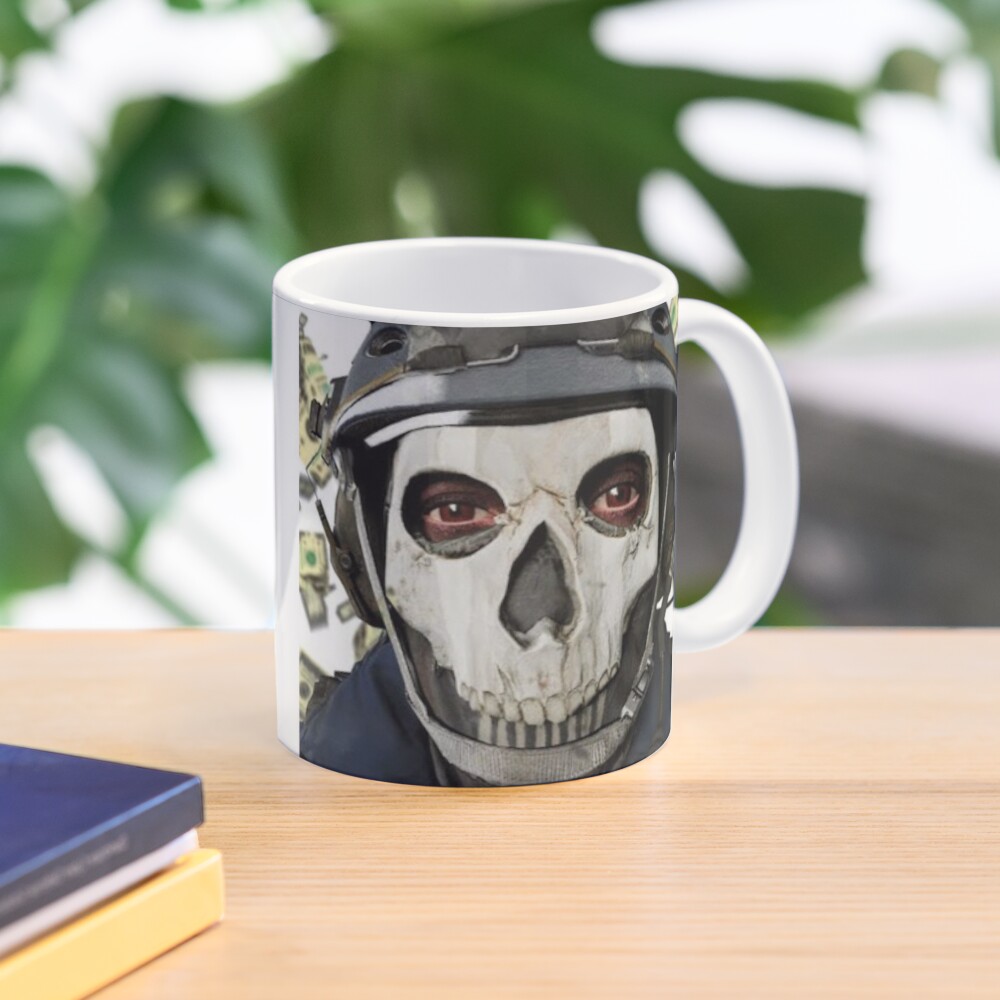 Modern Warfare II Ghost Art Coffee Mug