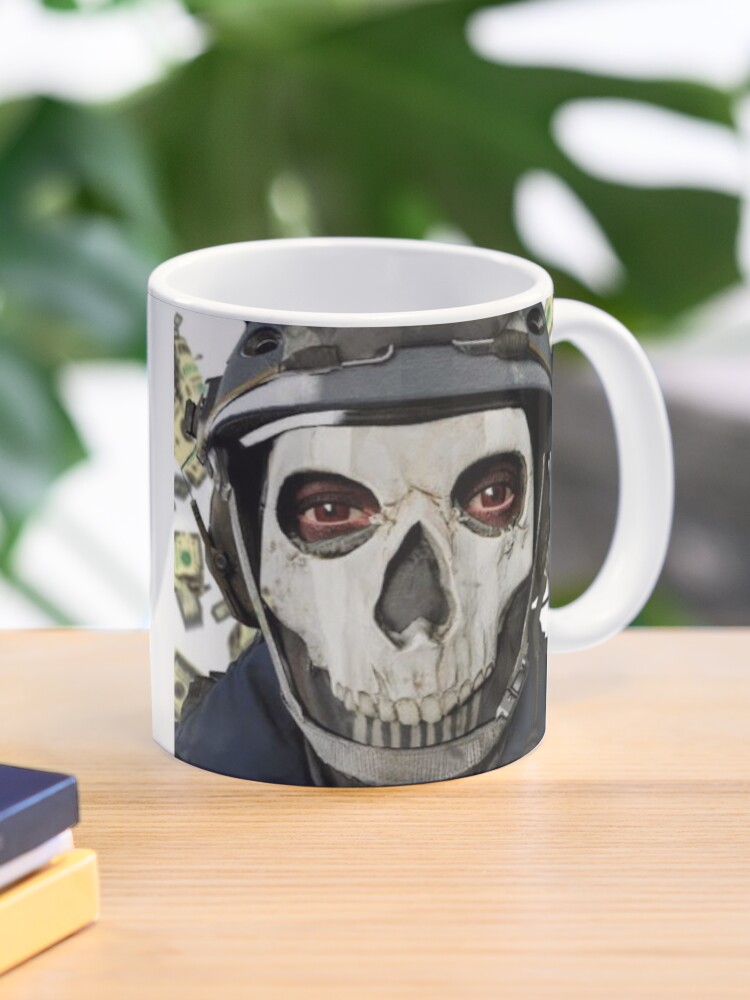 Modern Warfare II Ghost Art Coffee Mug - Call of Duty Store