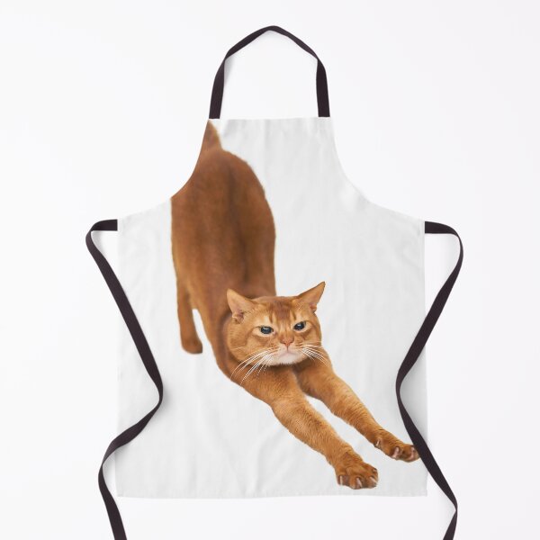 Item preview, Stretching Cat designed and sold by CritterSticker.