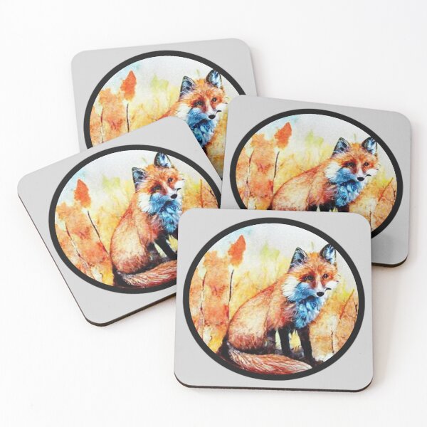 Item preview, Fall Fox Landscape designed and sold by designed2teach.