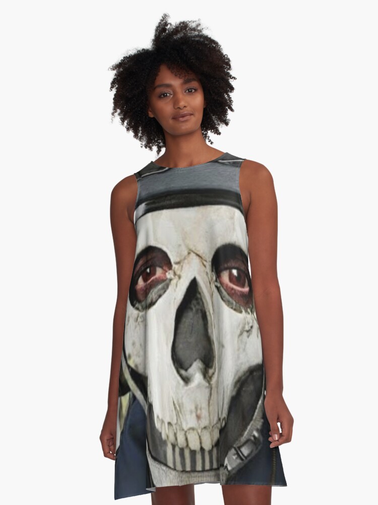 Silly Ghost COD A Line Dress for Sale by dinostoar Redbubble