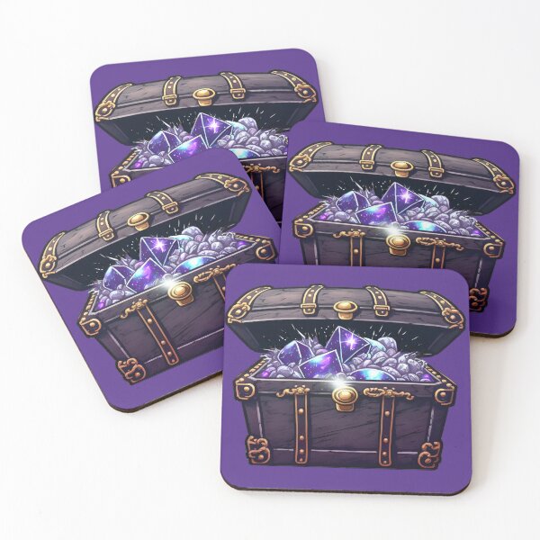 Item preview, Treasure chest  designed and sold by FantasyPatterns.