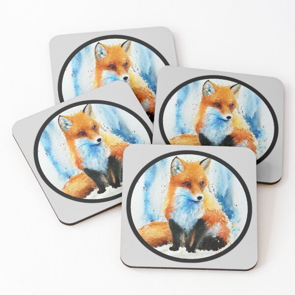 Item preview, Fall Fox Landscape designed and sold by designed2teach.
