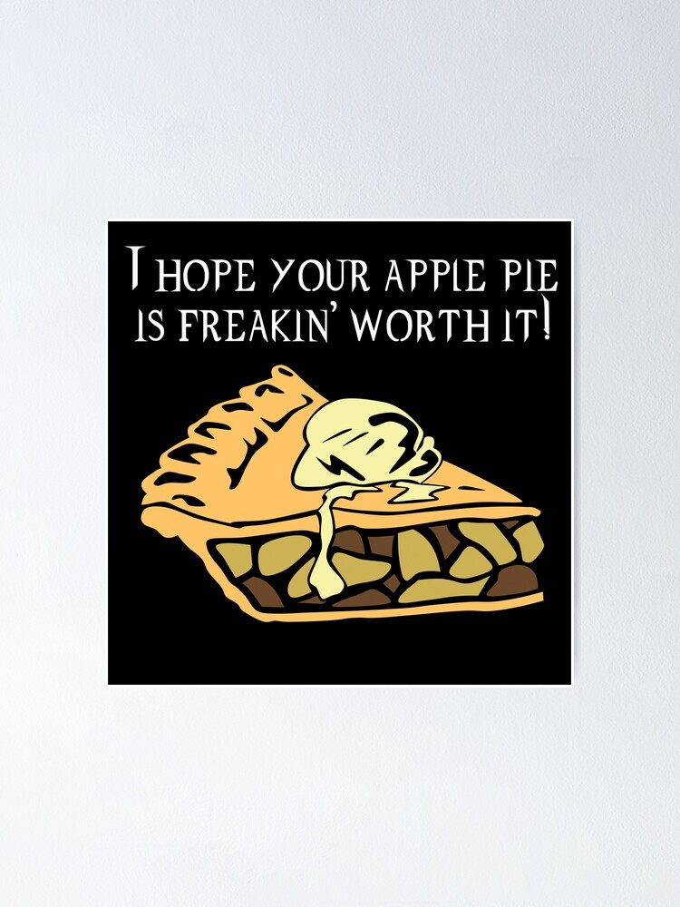 "Supernatural Apple Pie v2.0" Poster by obsidiandream Redbubble