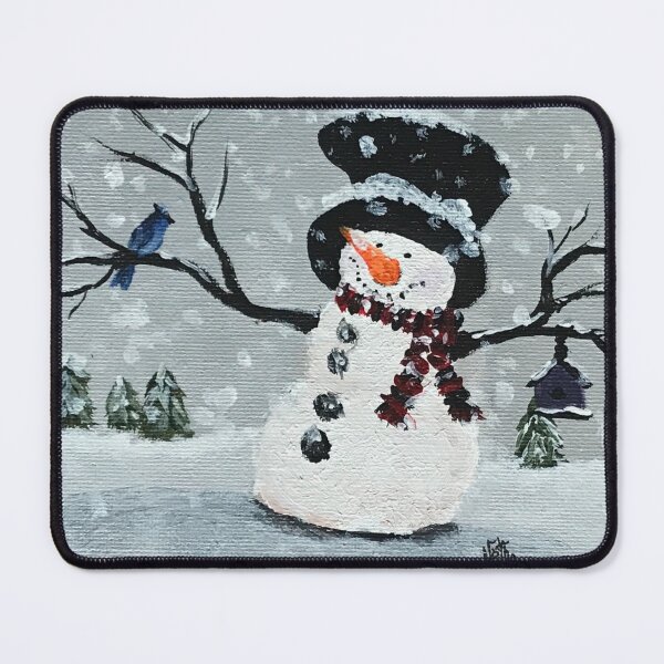 Item preview, snowman snowy day in winter designed and sold by NathBros.