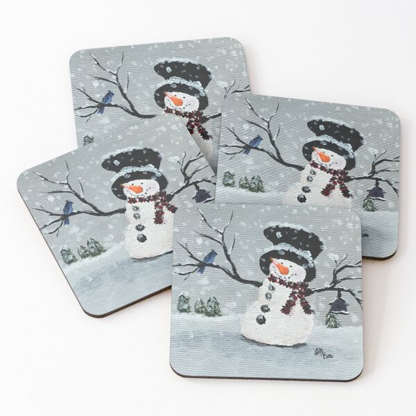 Item preview, snowman snowy day in winter designed and sold by NathBros.