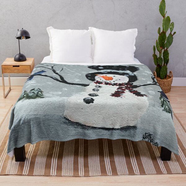 Item preview, snowman snowy day in winter designed and sold by NathBros.