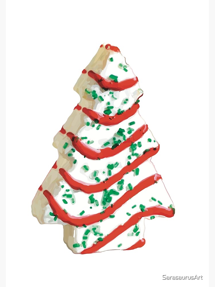 "Ode to the Christmas Tree Cake" Photographic Print for Sale by