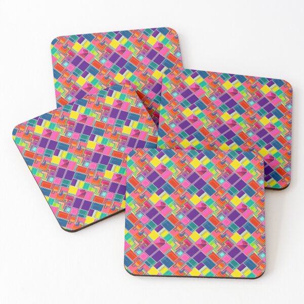 Item preview, Colorful Tiled designed and sold by Hiimtrace.