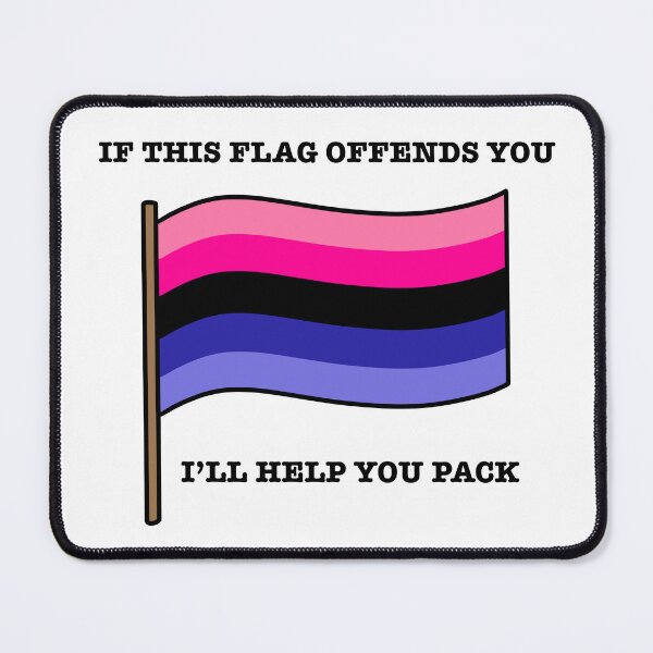 Artikelvorschau, Omnisexuell, wenn diese Flagge Sie beleidigt Parodie entworfen und verkauft von CJ Vanderbeek.