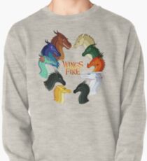 Sudadera sin capucha Alas de fuego: todas juntas
