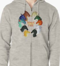 Wings of Fire - All Together Zipped Hoodie