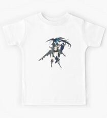 Minimalist Black Rock Shooter Kids Tee