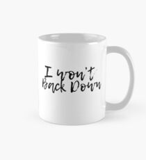 Won't Back Down, Word Cloud Design, I Won't Back Down, Tom, Petty, Mug