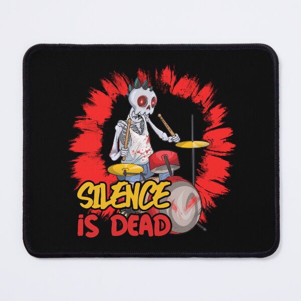 Item preview, Metal Head Silence is Dead designed and sold by BlackSheepEllis.