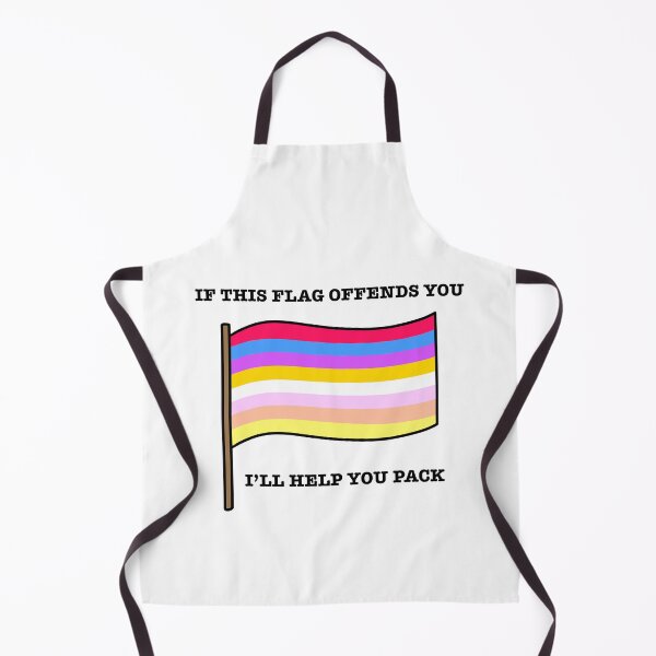 Item preview, Pangender If This Flag Offends You Parody designed and sold by CJ Vanderbeek.