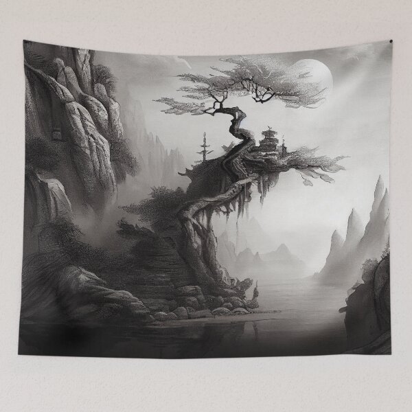 Item preview, Zen landscape designed and sold by CEVmemories.