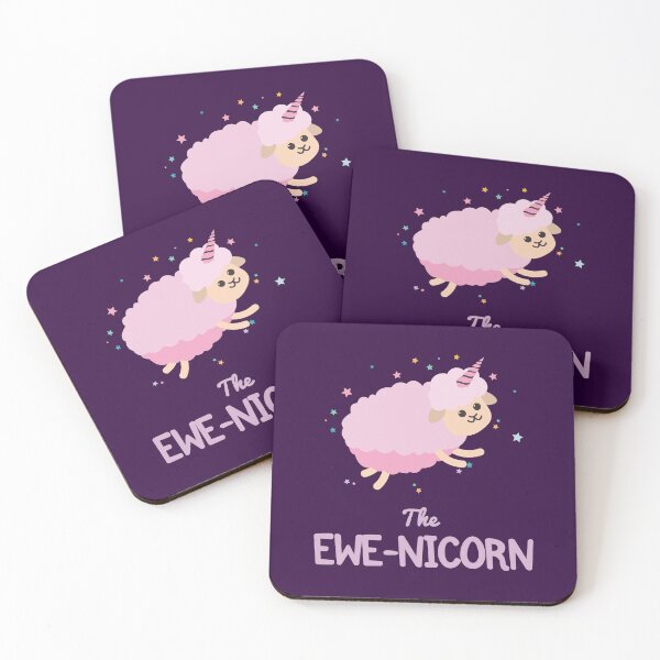 Item preview, Ewenicorn | Funny Ewe | Sheep Unicorn Puns designed and sold by Fluffy-Vectors.