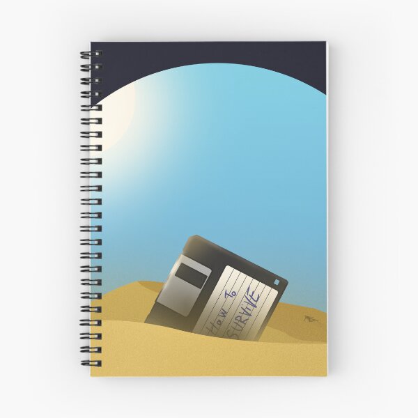 Item preview, Floppy disk memory " How to survive " designed and sold by GeekyPlace.