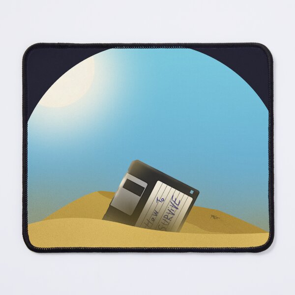 Item preview, Floppy disk memory " How to survive " designed and sold by GeekyPlace.