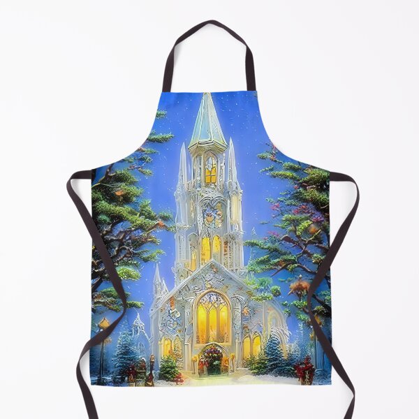 Artikelvorschau, Winterkirche entworfen und verkauft von Elaine Manley.