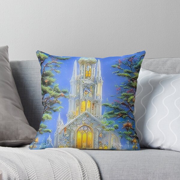 Item preview, Winter Church  designed and sold by Elaine Manley.
